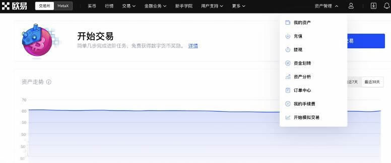 欧易okex充值泰达币方法