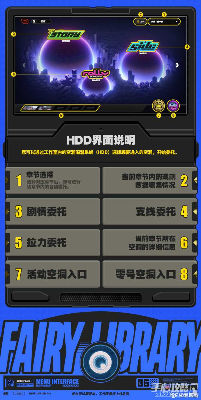 《绝区零》菜单界面介绍 绝区零按键说明术语解释