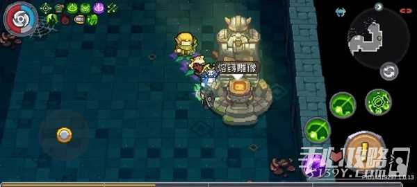 元气骑士前传熔铸雕像位置介绍