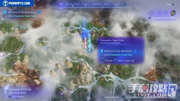 《阿凡达潘多拉边境》全rda设施点位置地图