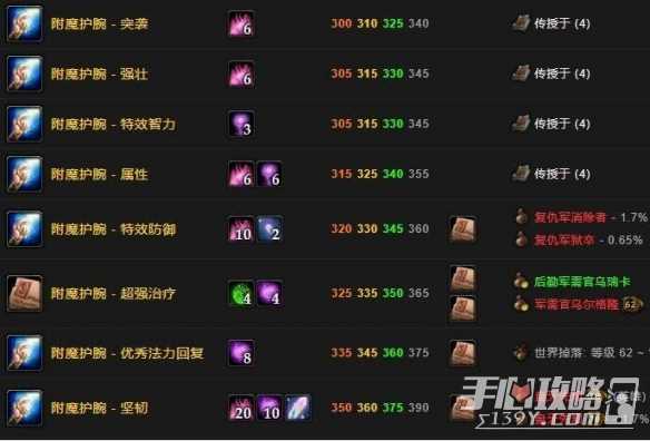 《魔兽世界》乌龟服附魔1-300最省钱冲级攻略