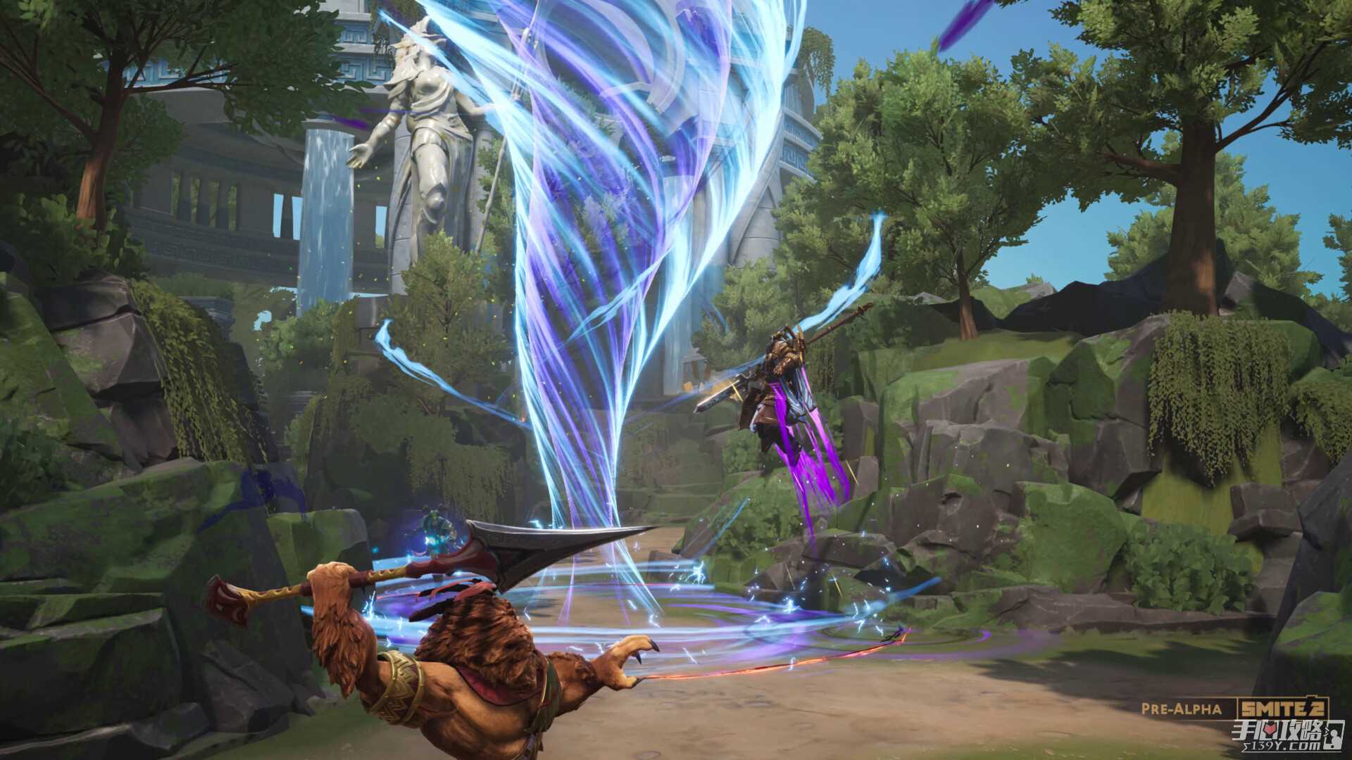 第三人称动作MOBA《神之浩劫2》公布