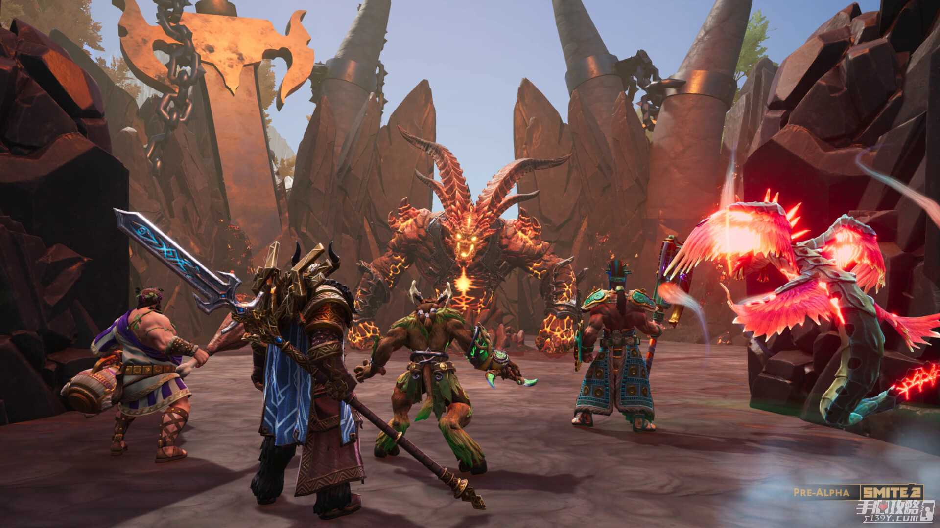 第三人称动作MOBA《神之浩劫2》公布