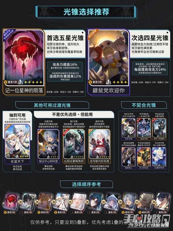 《崩坏星穹铁道》米沙培养攻略