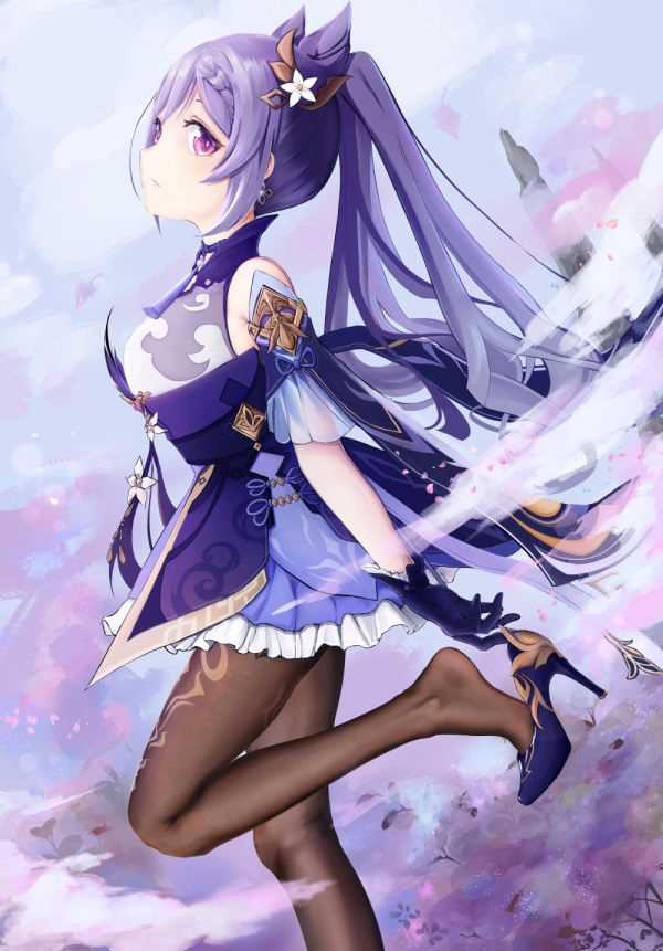 《原神》刻晴高清游戏宣传图