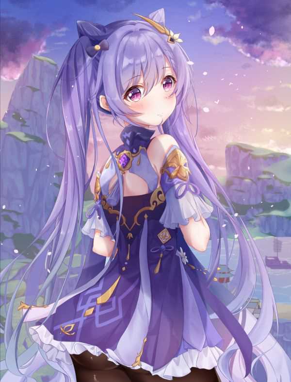 《原神》刻晴高清游戏宣传图