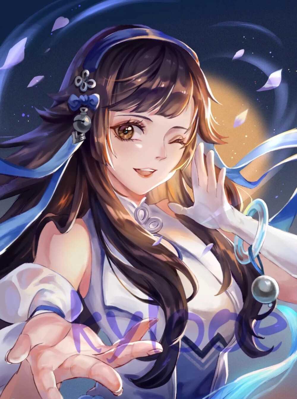 《王者荣耀》西施高清游戏宣传图