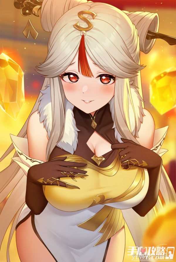 《原神》凝光凝光长弓燧龙宣传图