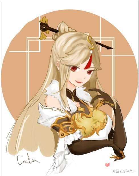 《原神》凝光凝光长弓燧龙宣传图