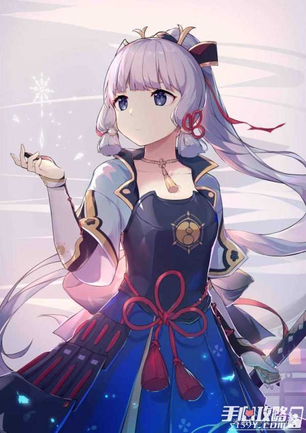 《原神》神里绫华游戏人物宣传图