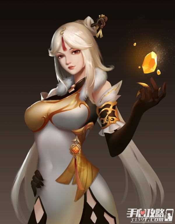 《原神》凝光凝光长弓燧龙宣传图