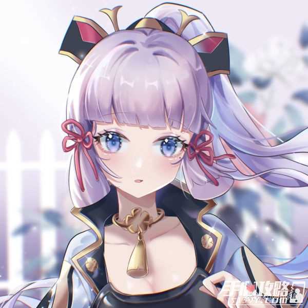 《原神》神里绫华游戏人物宣传图
