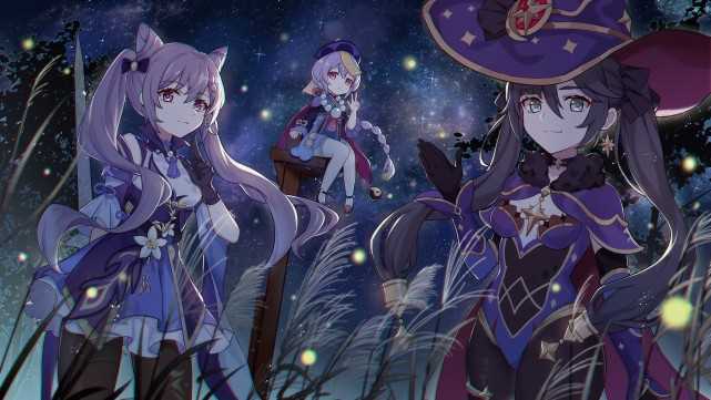 《原神》刻晴高清游戏宣传图
