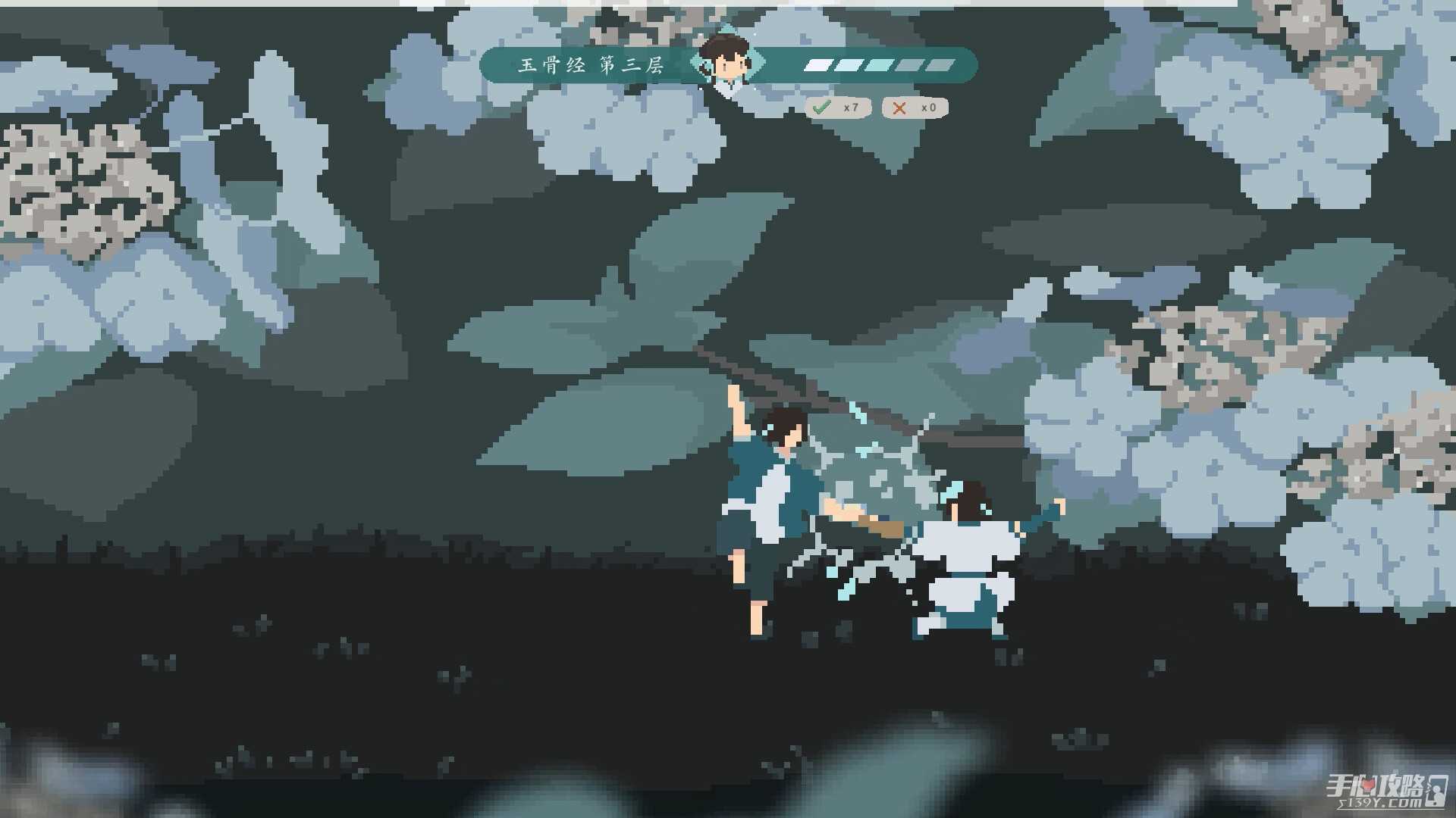 简短轻松的国风动作游戏《月白》上架steam