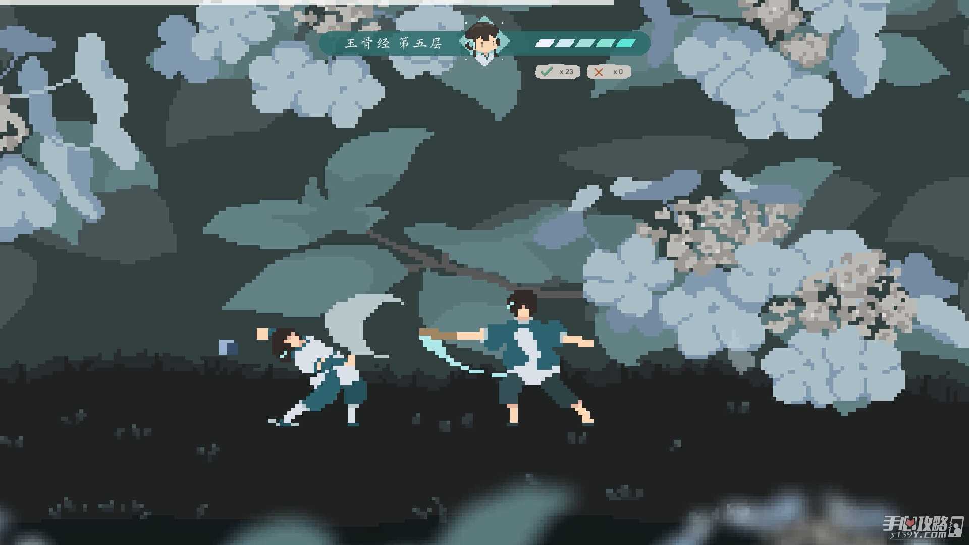 简短轻松的国风动作游戏《月白》上架steam