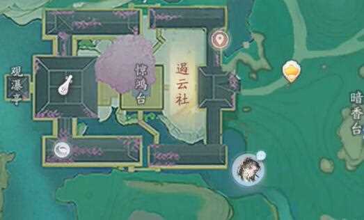 《射雕》吟咏台位置介绍