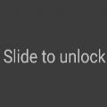 slide to unlock滑动解锁